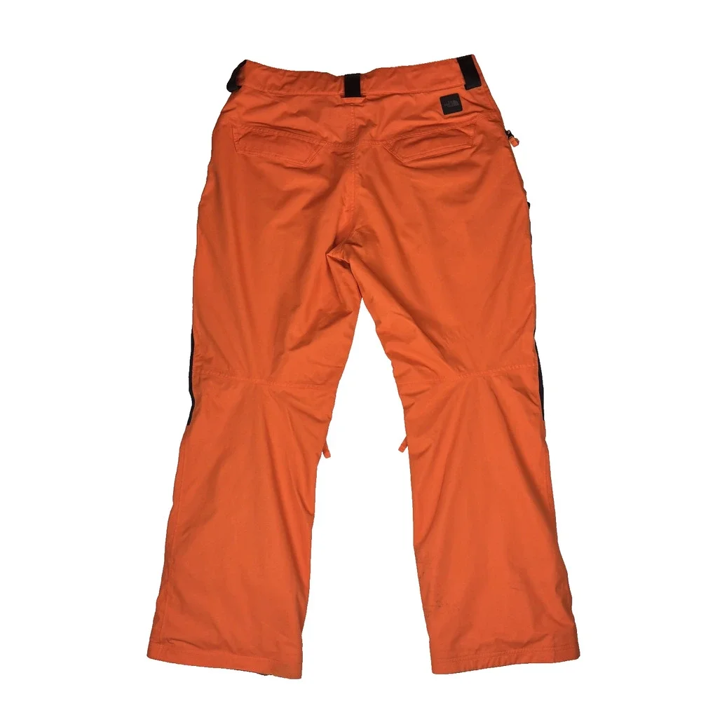THE NORTH FACE MEN'S DAWN TURN HYBRID SKI/SNOW PANTS ORANGE/BLACK SIZE XL